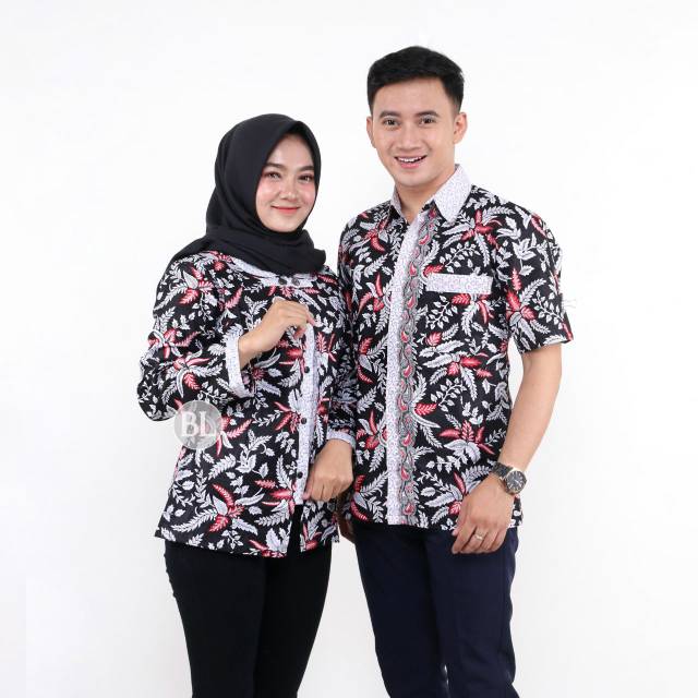 Coupel batik bl abang