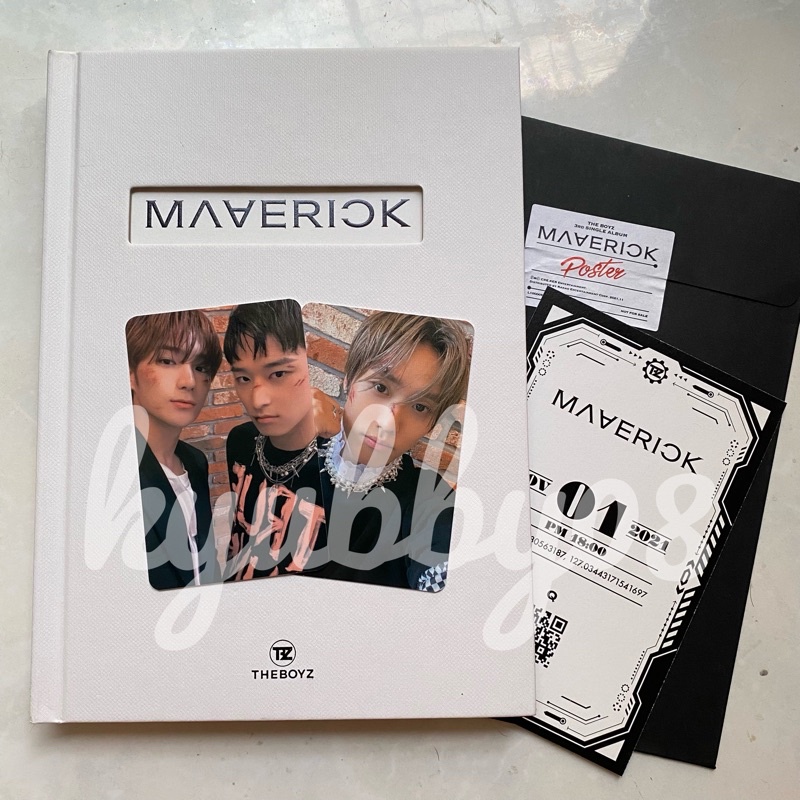 THE BOYZ MAVERICK Mood ver Album Only Hyunjae Juyeon Younghoon Kevin Sangyeon New Haknyeon Eric Sunw