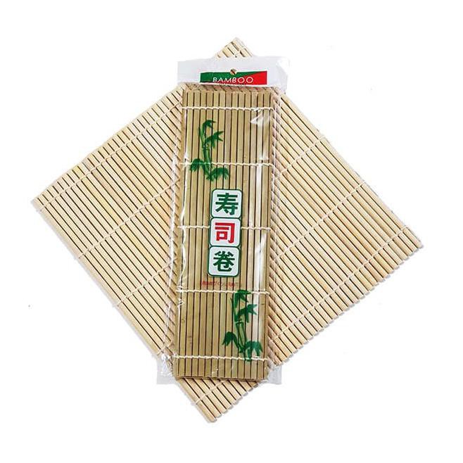 

Sushi Mat Hijau 24 X 24 CM - Model Pipih