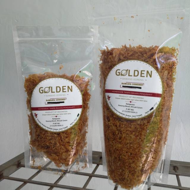 

GOLDEN Bawang Goreng Sumenep 100gr