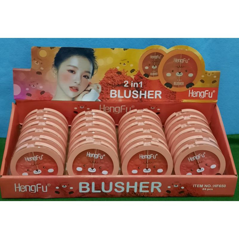 PROMO!!!BLUSHER PEACH 1 WARNA+BRUSH NO.83354