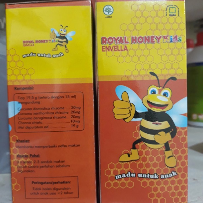

ROYAL HONEY KIDS ENVELLA NASA MADU PENAMBAH NAFSU MAKAN DAN KECERDASAN ANAK
