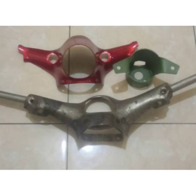 stang atas C70-batok bawah-pangkon stang-komplit