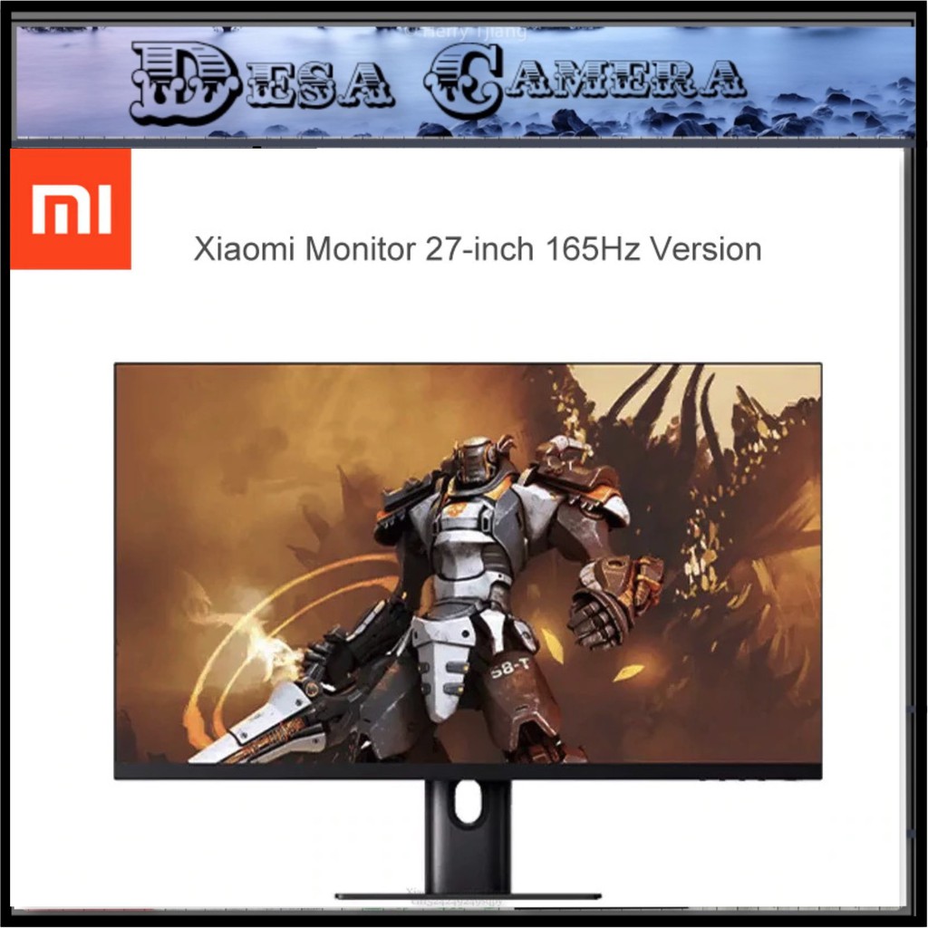 Xiaomi Monitor Gaming 27inch 165Hz HDR AMD Free Sync XMMNT27H ORIGINAL