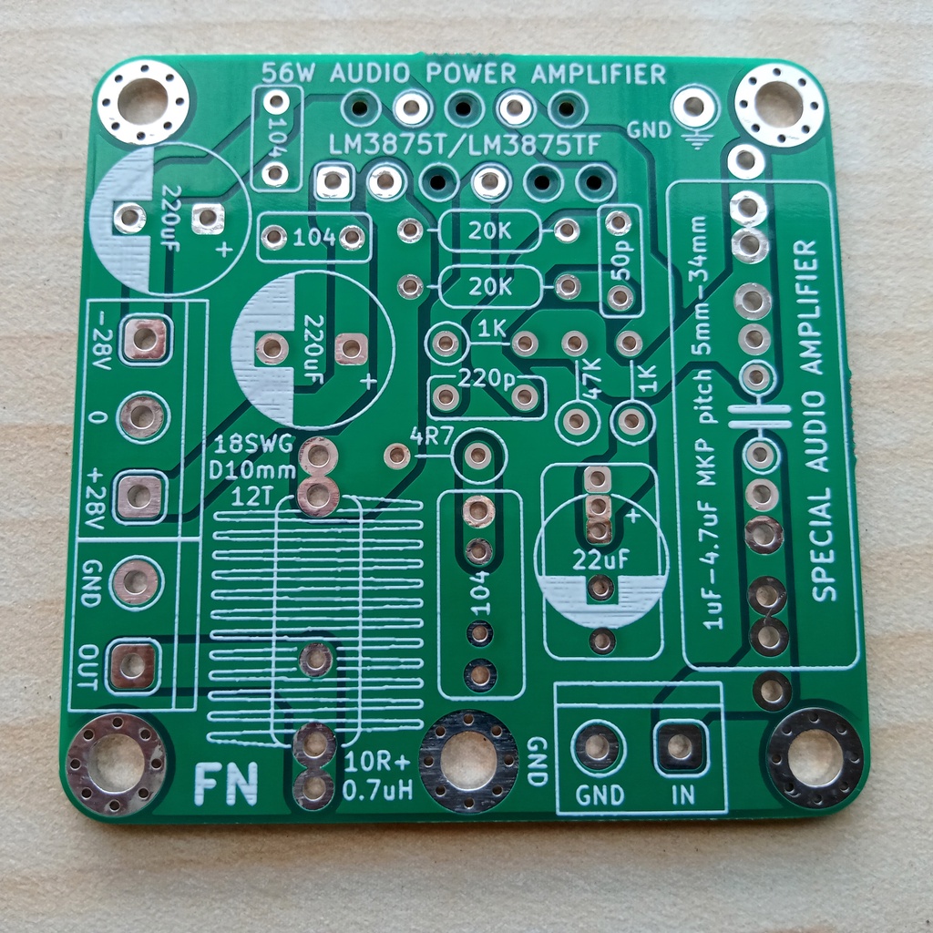 Jual PCB LM3875 Gainclone Amplifier Premium | Shopee Indonesia