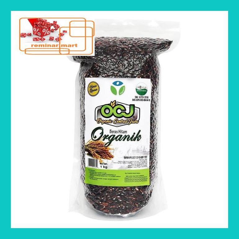 

S0Bers Beras Hitam Ocj 1Kg - Beras Organik - Jagapati Ric0S50B