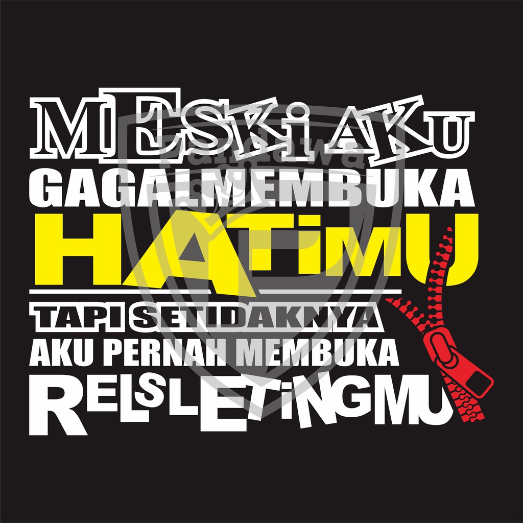 STICKER CUTTING CUSTOM KATA MOTIFASI/ LUCU UNTUK MOBIL TRUK L300 PICKUP
