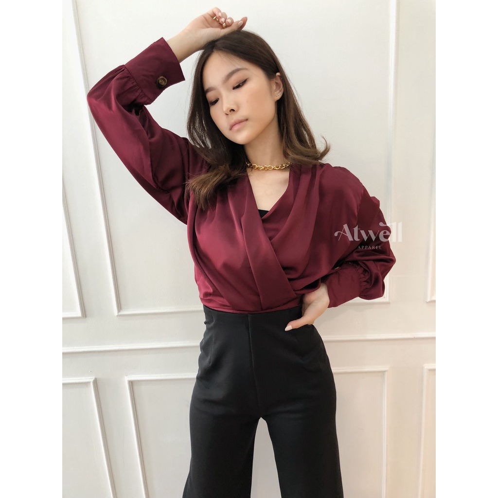 Odette Satin Top