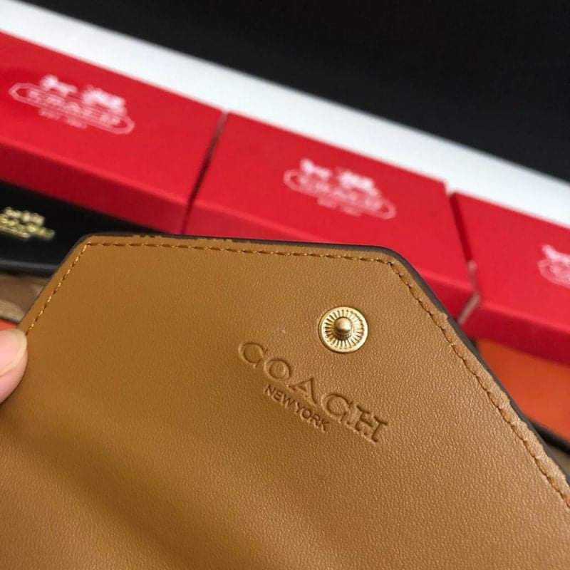 NEW ITEM dompet coach envelope mini free box