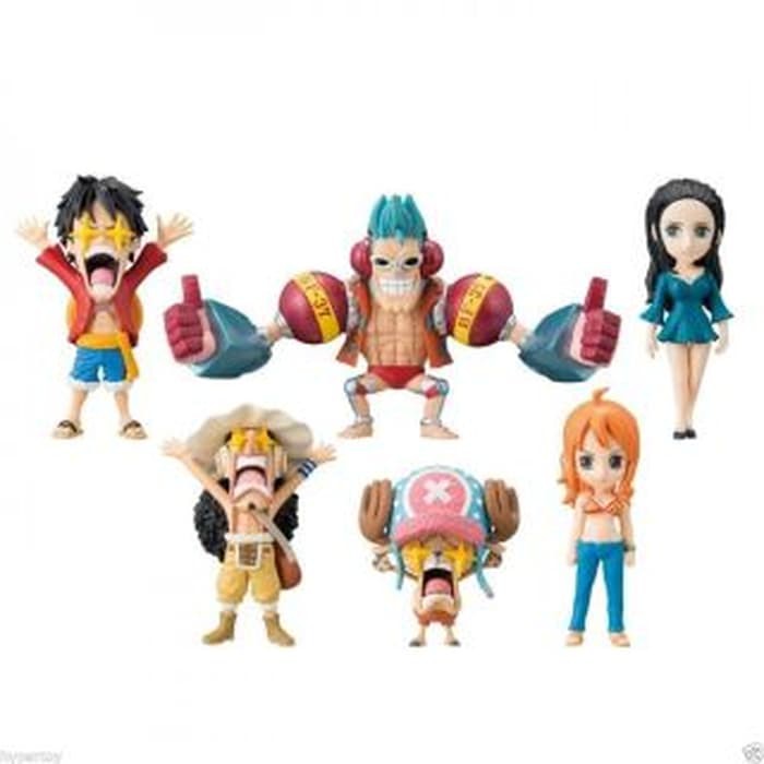 PROMO TERBARU Action Figure PVC WCF Petit Chibi Set One Piece New World Punk Hazard MURAH MERIAH