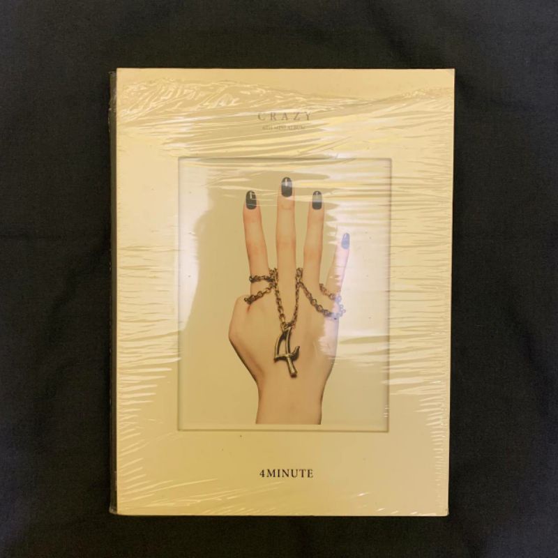 ALBUM 4MINUTE - CRAZY + SOOHYUN BOOKMARK