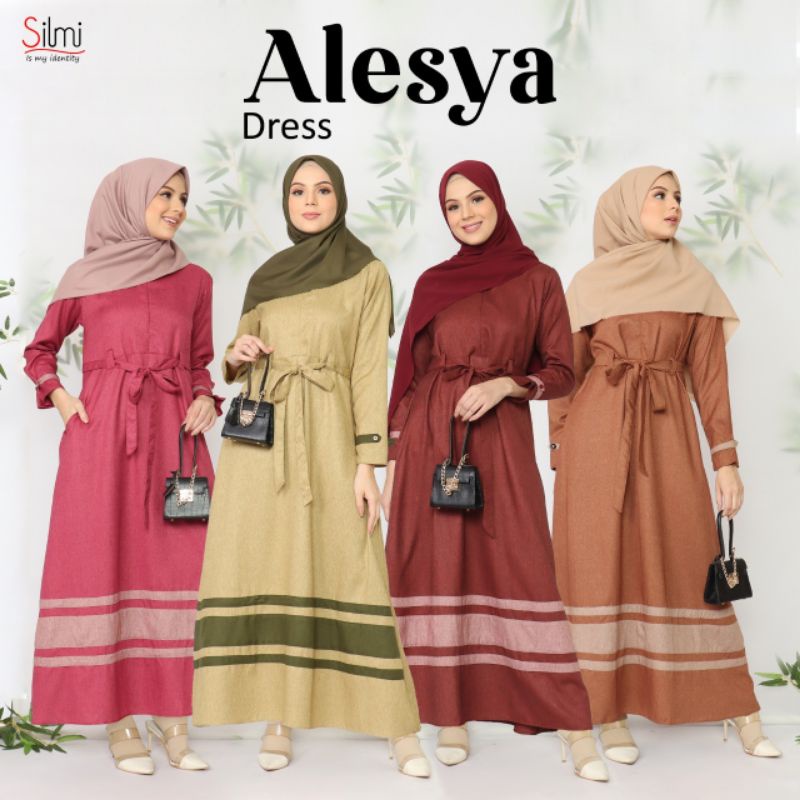 Gamis Alesya Ori by Silmi Home Dress