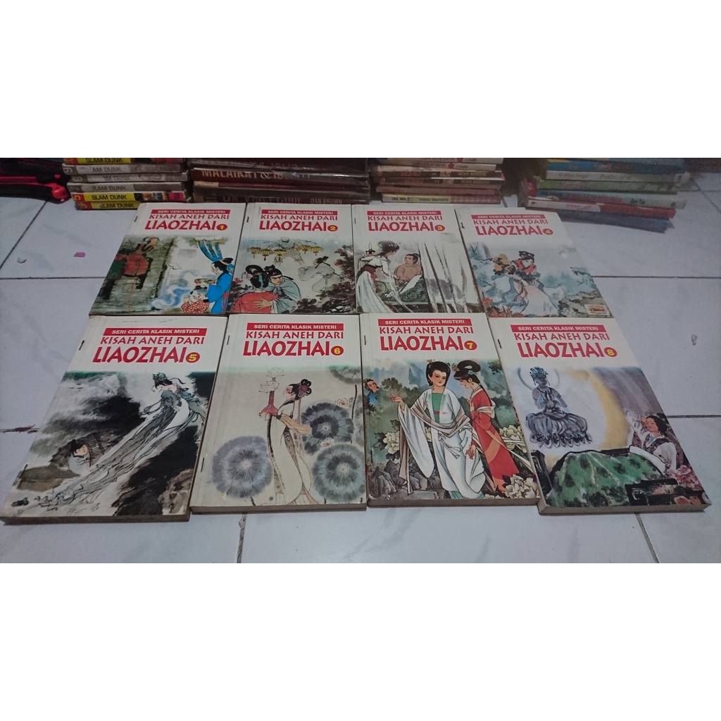 Komik seri klasik misteri kisah aneh dari liaozhai 1-8 tamat