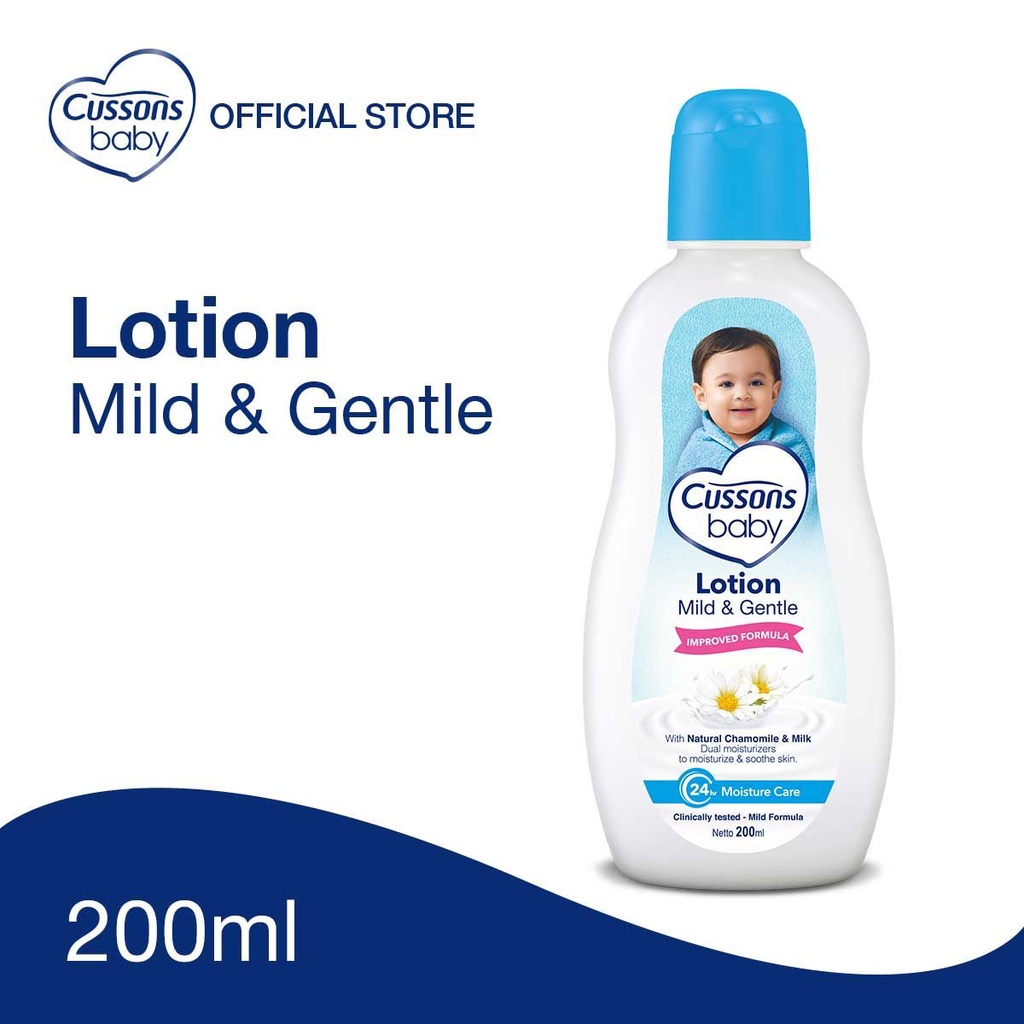 LOTION CUSSON BABY LOTION 200ML BOTOL