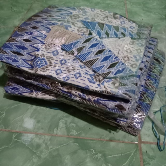 L New Arrival Distro Batik Pria Jumbo Hrb026 Batikaf Notoarto Batik Ipnu-ippnu Hem Pria