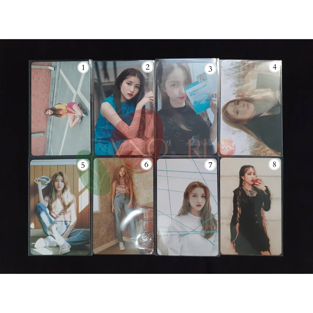 PHOTOCARD GFRIEND OFFICIAL POB - PC SOWON YERIN GRUP OT6 - CELEBON LOL TFTMN TFU LE FEVER JAPAN SG20