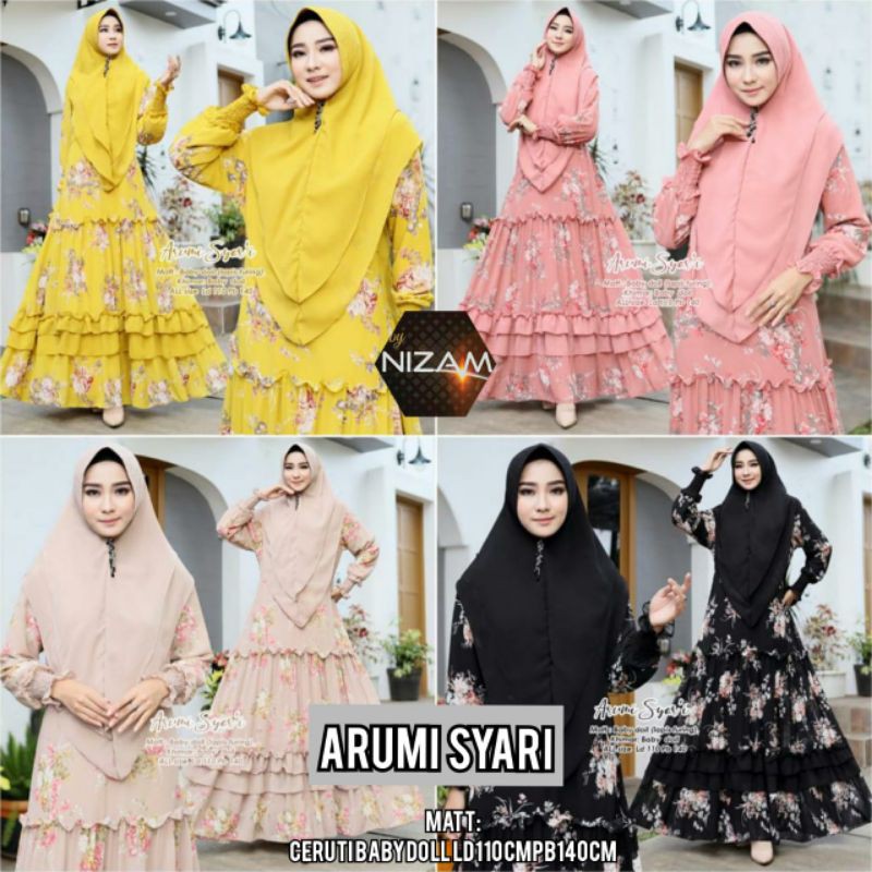 Arumi Gamis Syar'i by Nizam