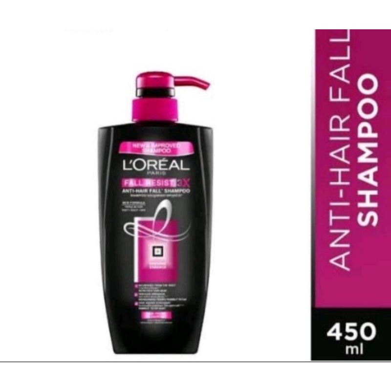 Jual Shampoo Loreal Hair Fall Resist 450 ml Shopee Indonesia