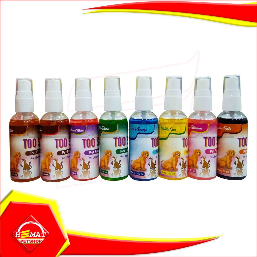 Parfum Kucing Aman Anjing kelinci Murah Parfum Hewan Too Sweet 60ML