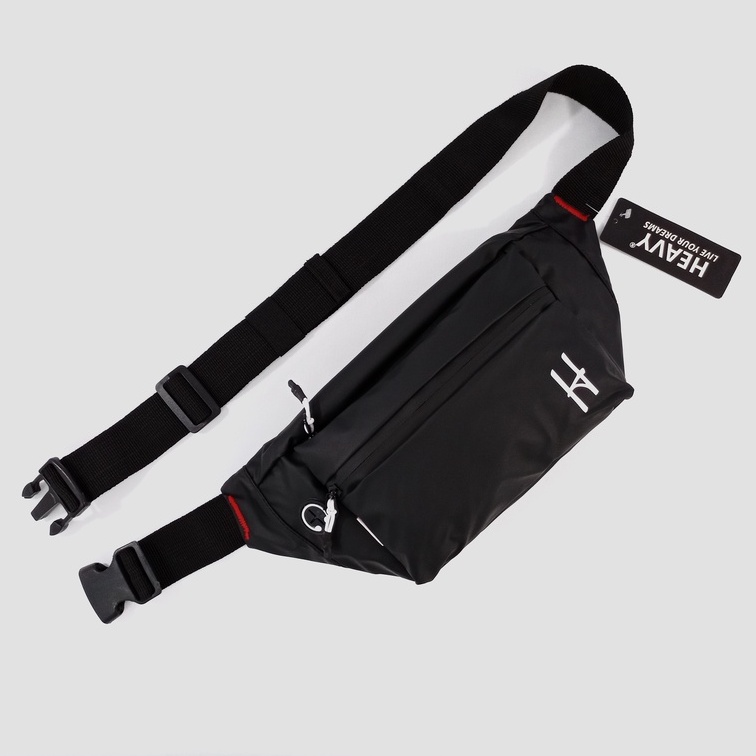 Heavy Tas selempang anti air - tas waistbag tahan air waterproof - tas pria pnck-1038