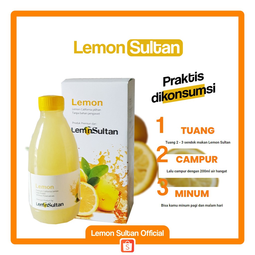 Sari Lemon Murni Lemon California Lemon Sultan Original 100 Aman Untuk Busui Dan Bumil Detoxic Indonesia