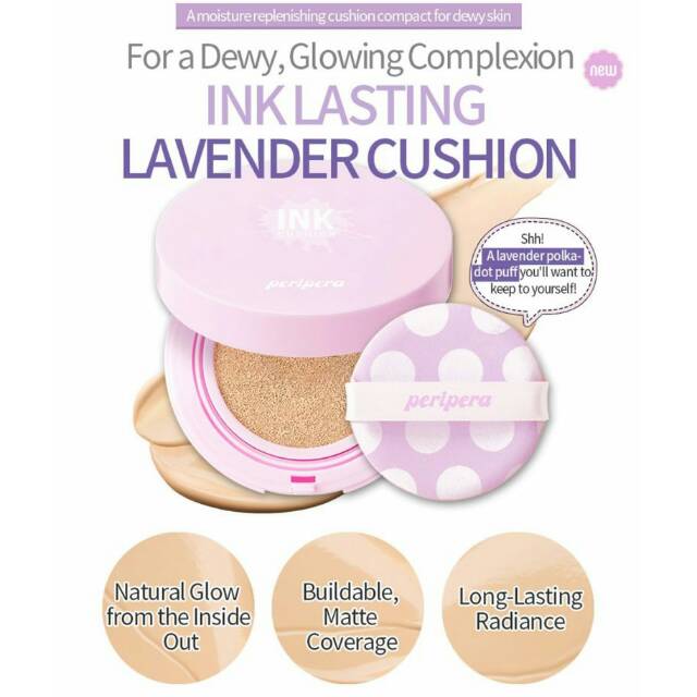 PERIPERA INK LASTING LAVENDER CUSHION
