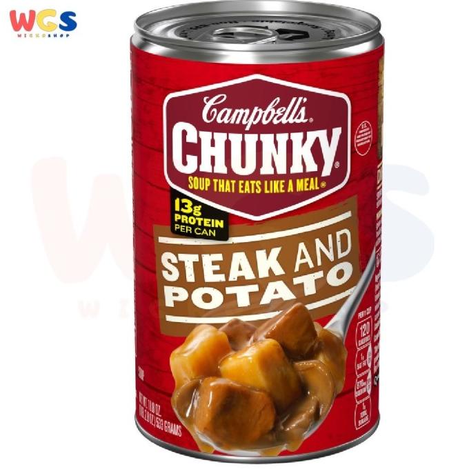 

[COD] Campbell's Chunky Steak and Potato Soup 18.8oz 533g [COD]