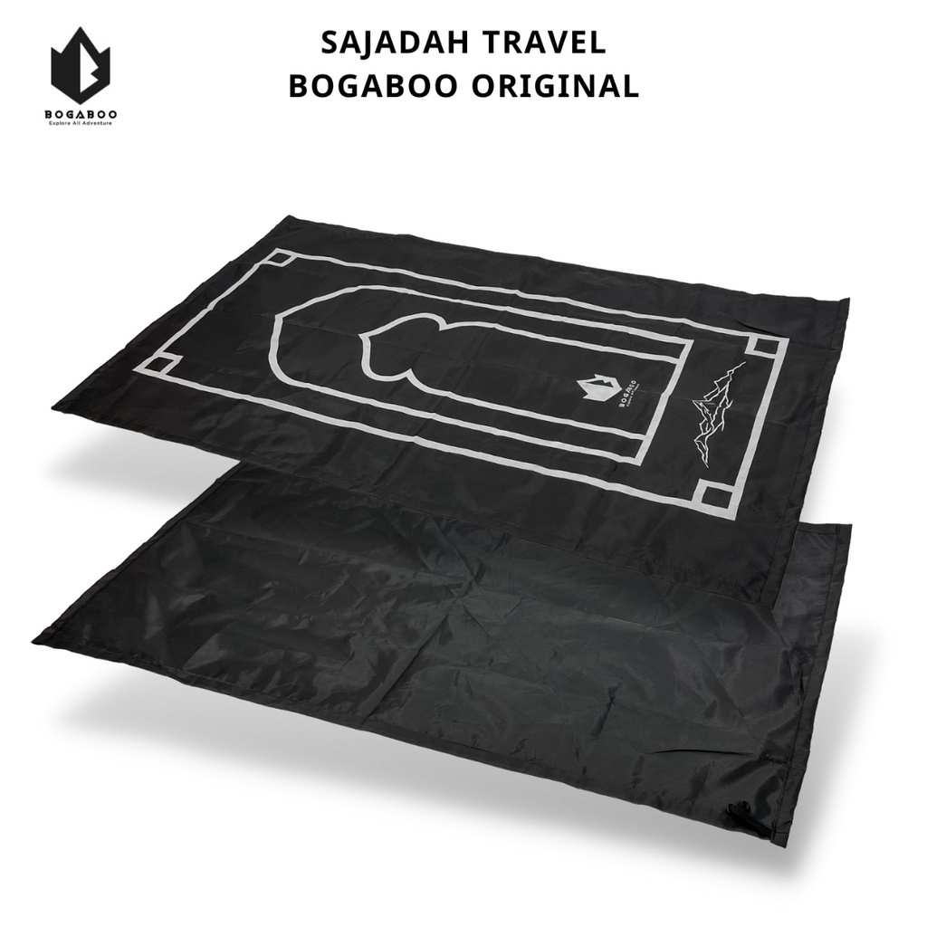 SAJADAH OUTDOOR BOGABOO - SAJADAH TRAVELLING - SEJADAH SOUVENIR UMROH - ALAT SHOLAT - SAJADAH PORTABLE - SAJADAH WATERPROOF - SAJADAH 2 LAPIS