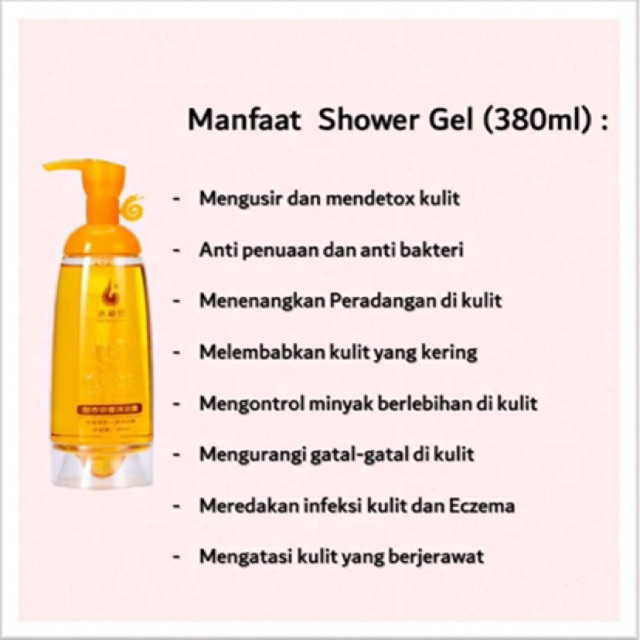 WOUWOU Sweet almond shower gel 380ml