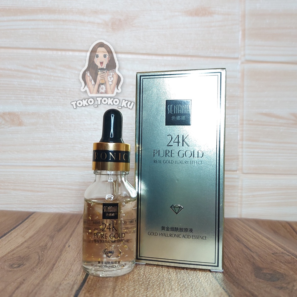 SERUM GOLD SENANA 24K ANTI AGING - GLOWING ORIGINAL Senana Marina