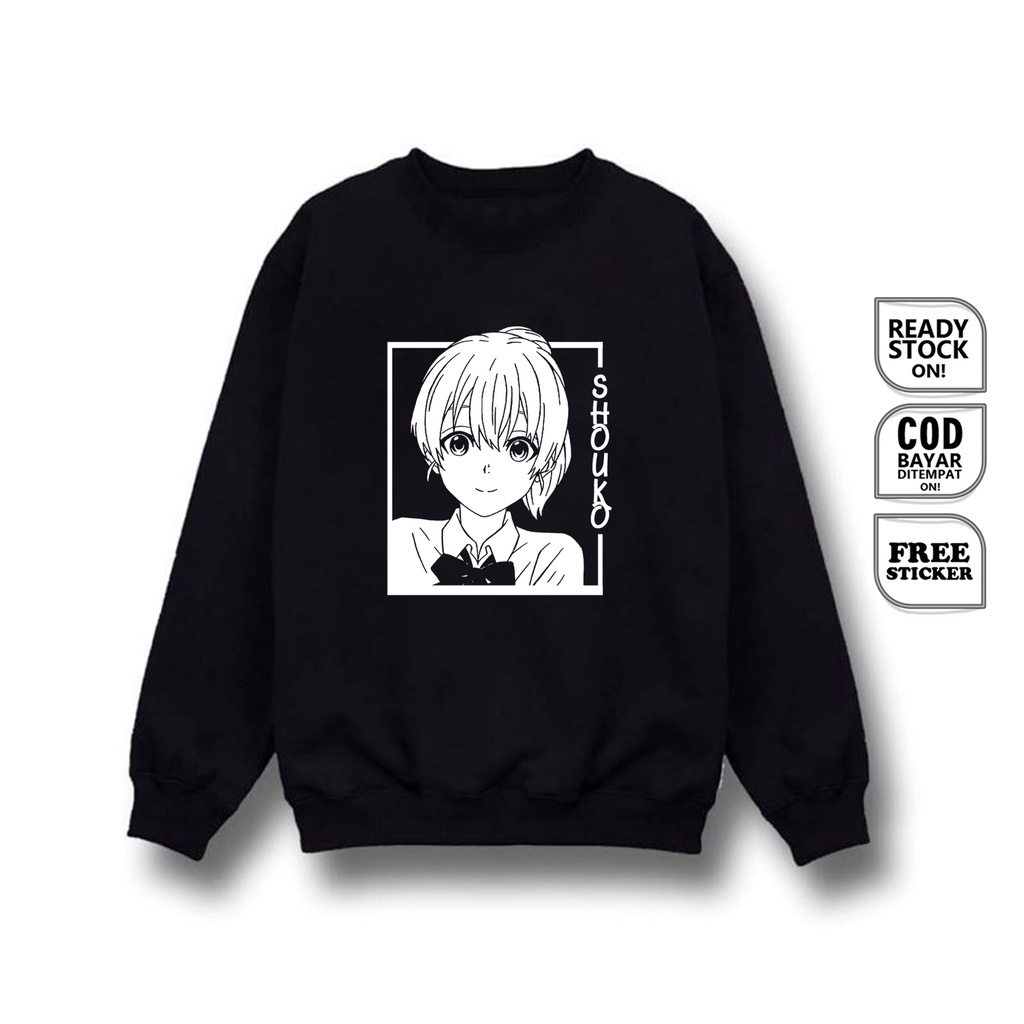 SWEATER WAIFU ANIME MANGA SHOUKO NISHIMIYA A SILENT VOICE SHOKO SHOU CHAN BAJU JEPANG JAPAN CULTURE OTAKU WIBU MIYOKO SAHARA NAOKA UENO MIKI KAWAI TOMOHIRO NAGATSUKA SATOSHI MASHIBA KAZUKI SHIMADA YUZURU YAEKO ITO SHOYA - SIGN CLOTH