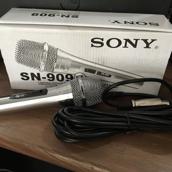 Mic Sony SN909 Chrome Silver