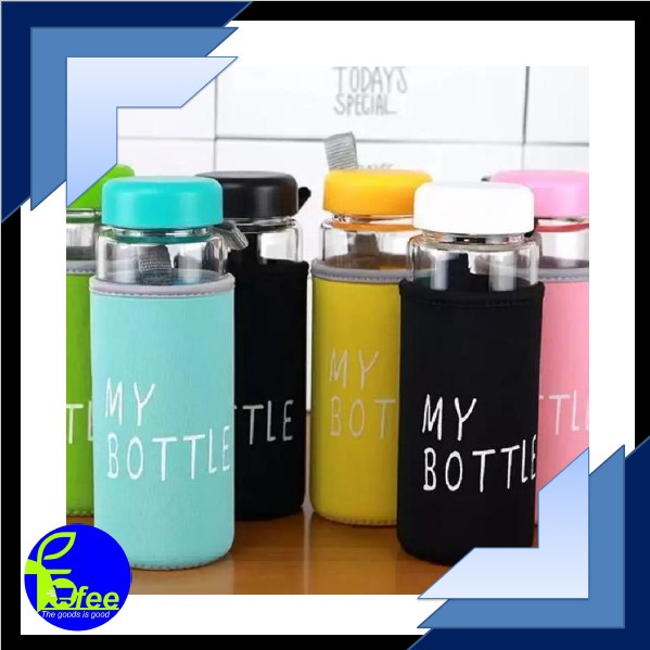 [IMPORT] - My bottle Free Pouch Botol Minuman Bonus Tas Infused 500ml Kode MB07