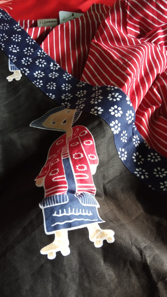 Tunik Batik - Ami Tunik Hitam/merah