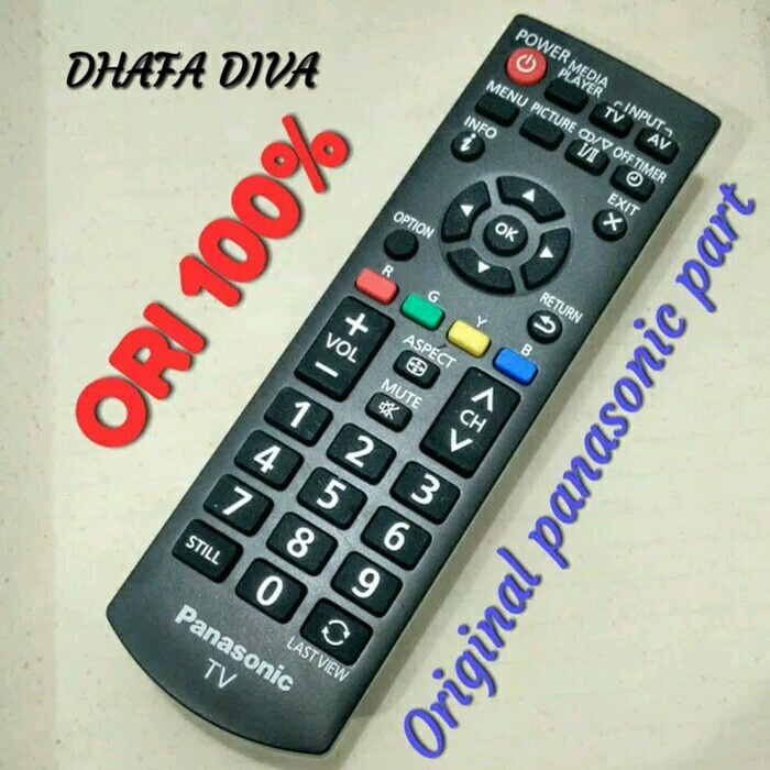 Remot remote TV Panasonic viera toll  Original LCD LED Ori Asli