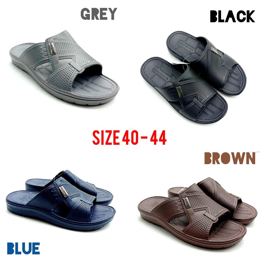 SANDAL SLOP PRIA KARET RINGAN AWET ANTI AIR GOSOME ORIGINAL / G910