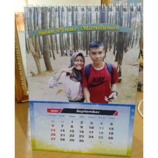 KALENDER MEJA 12 LEMBAR POTRAIT