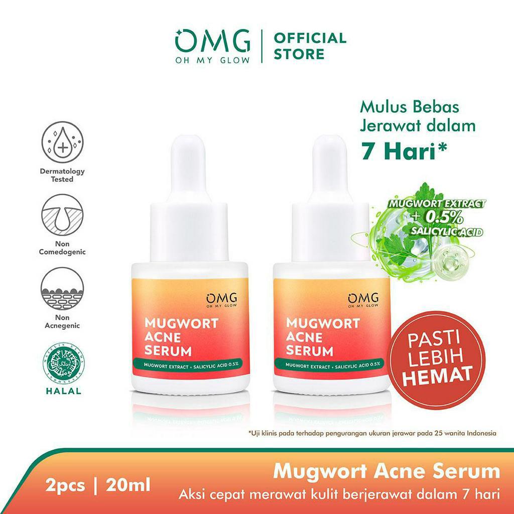 OMG Twinpack Acne Serum - Serum Perawatan Kulit Berjerawat