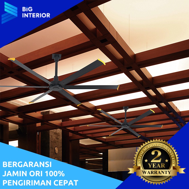 Kipas Angin Gantung Plafond, MT Edma, 100in Macro, Remote Control