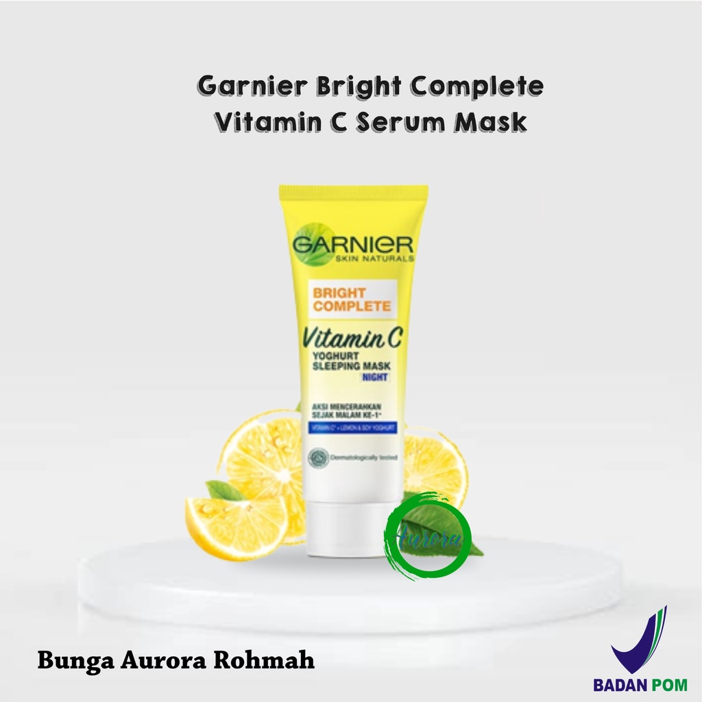 Garnier light Complete Night Cream - 20ml | Garnier Bright Complete Night