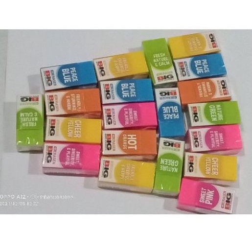 

Penghapus | Penghapus pensil | Penghapus Warna | Penghapus BIG | Eraser BIG Starionary 9403