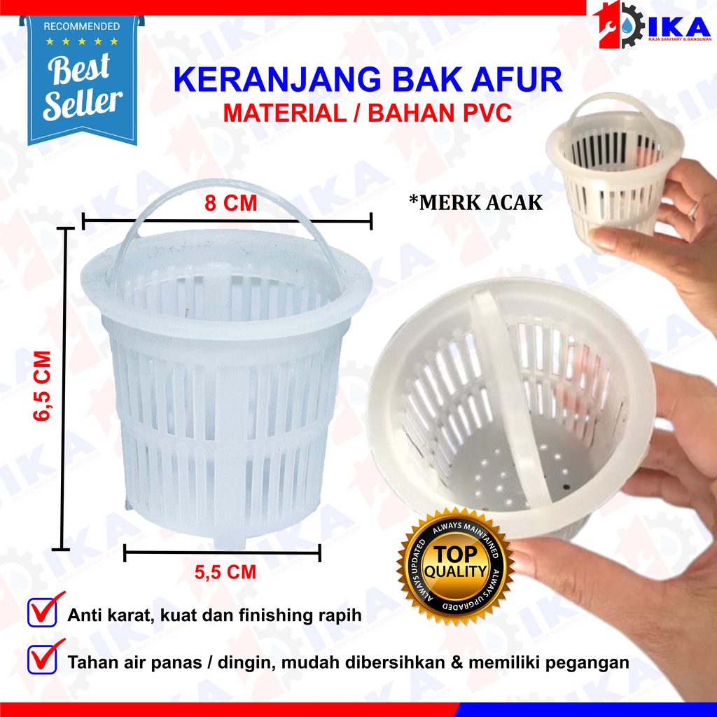 SARINGAN AFUR PVC &amp; STAINLESS SUS 304 / KERANJANG BAK CUCI PIRING WASTAFEL FILTER KOTORAN KUATSAMPAH