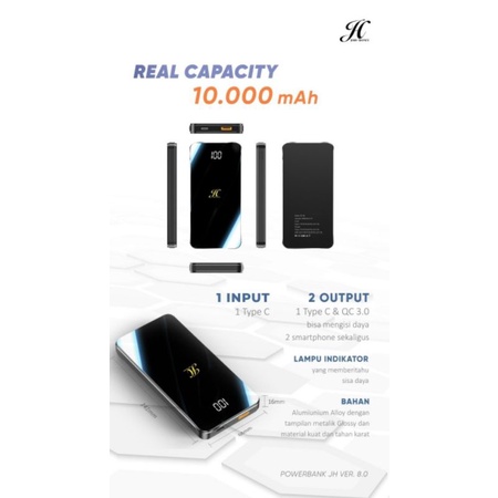 Power Bank V08 / powerbank Jim's Honey