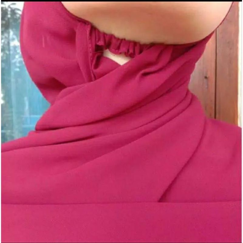 SD - Jilbab Pashmina Anak Karet usia 2-10 th 150×50cm diamond strech