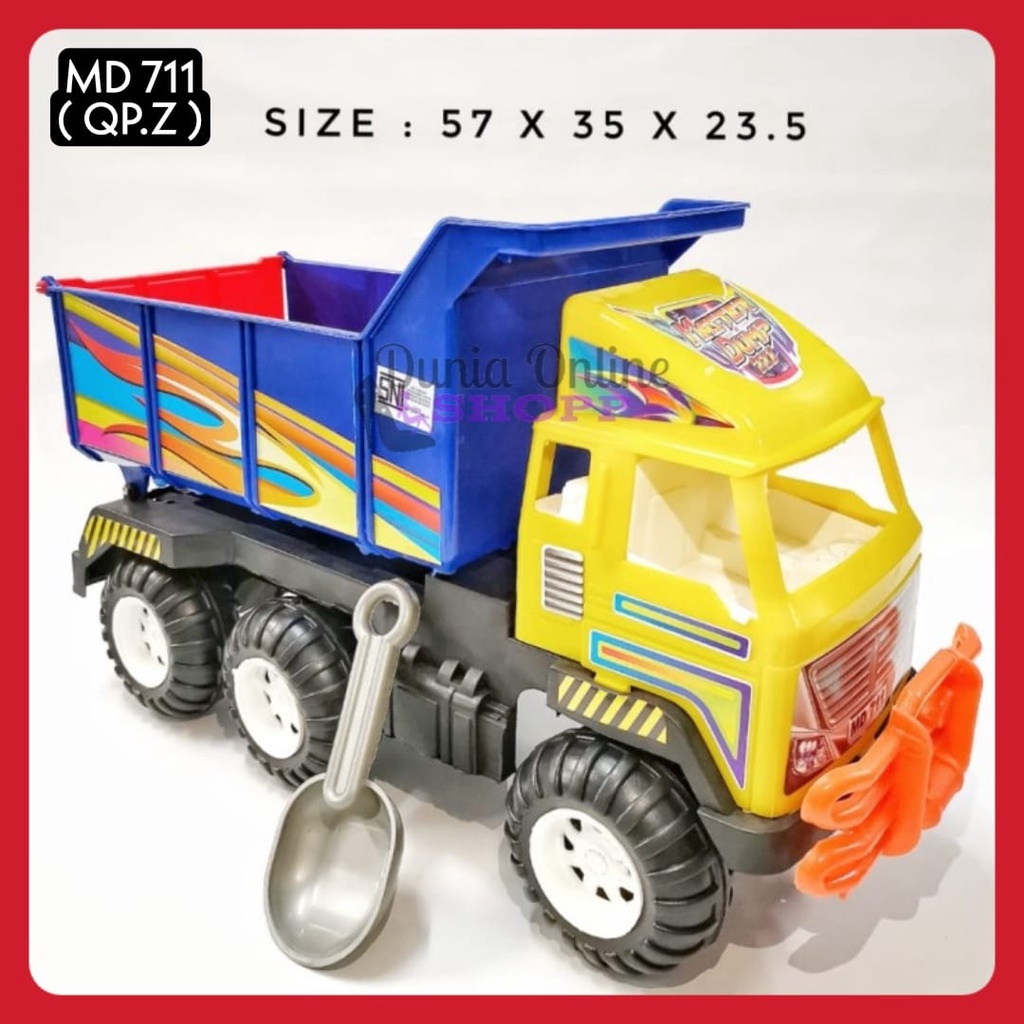 MAINAN ANAK LAKI-LAKI MOBIL DORONG TRUCK ANGKUT MD711 / MOBILAN ANAK
