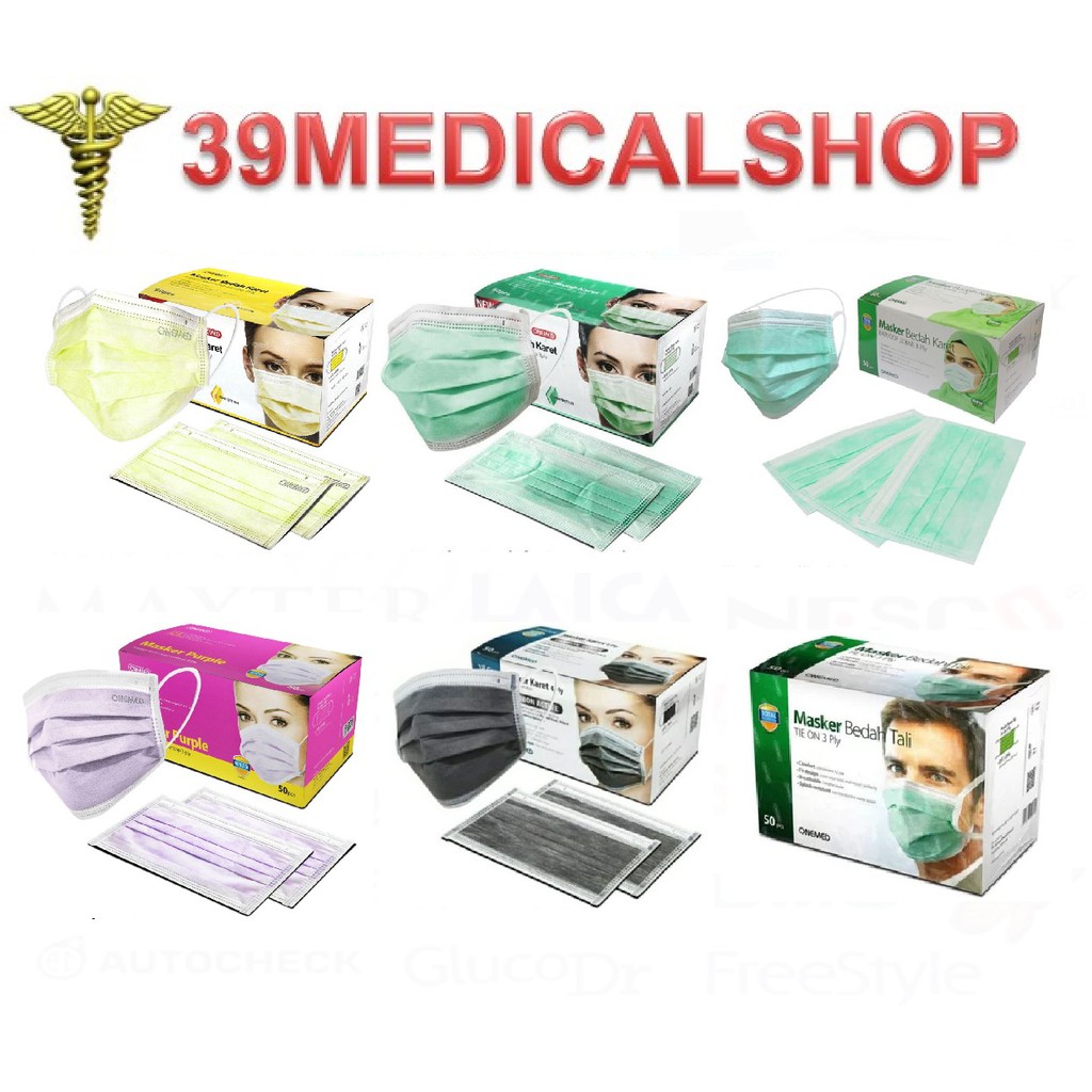 MASKER MEDIS ONEMED - SURGICAL MASK ONEMED