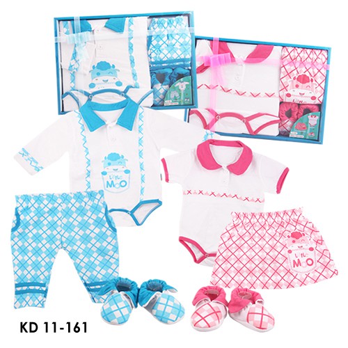 Kiddy Baju Set Bayi - Baby Set - Gift Set - Baju Bayi Setelan Set - Kado Lahiran Newborn - Jumper Set Bayi / 11161