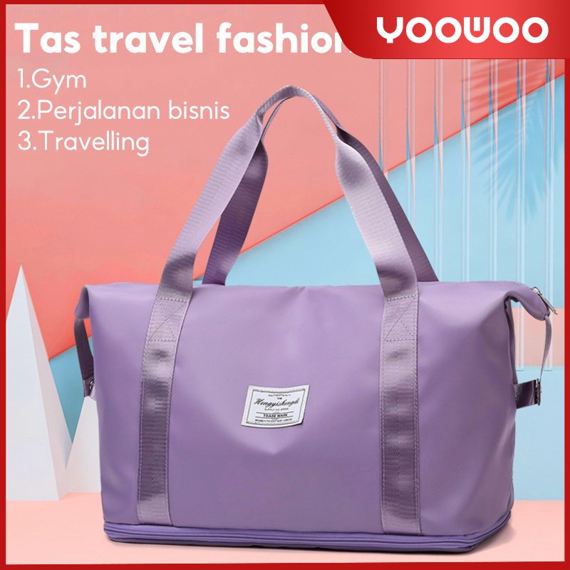 Tas travel berkapasitas besar/tas kebugaran/tas olahraga/tas bahu modis/tas tahan air