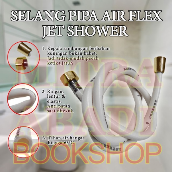 Selang Pipa Air Flex Jet Shower