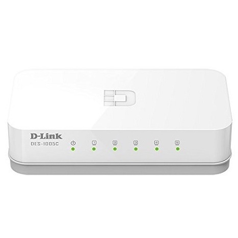 SWITCH HUB D-Link DLink 5 port DES-1005C 10/100 Unmanaged Switch